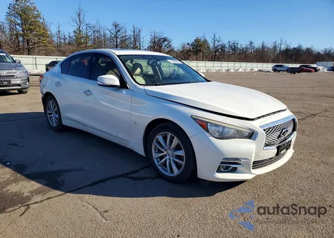 2015 Infiniti Q50 Base from USA, damaged, VIN JN1BV7AR9FM418724